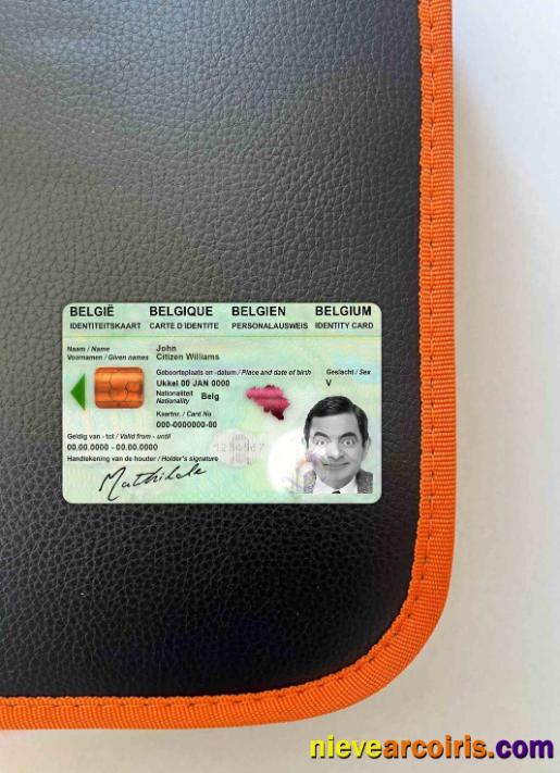 Belgium ID photolook